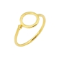 Preview: Ringset/4 made from brass, goldplated